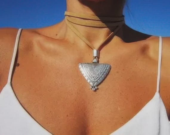 Best Selling items Silver Everyday Pendant Beaded Necklace • Boho Layered Chunky Necklace Gift for Her • layering Necklaces for Women