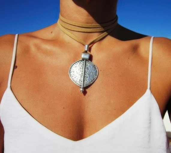 Statement Layered Chunky Couples Necklace • Bohemian Neotribal Jewelry • Best Selling Items • top Sellers Gift for Host or Galentine Gift