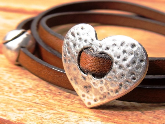 Leather & Silver Bracelets for Women • Matching Couple Bracelets • Custom bracelet Gift for women • Best Selling Items jewelry by Kekugi