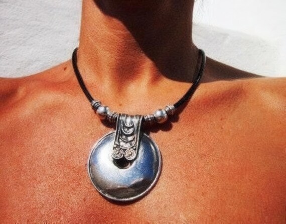 Handmade jewelry Necklace Gift for Her • Bohemian Handmade jewelry Silver Necklaces for Women • Personalized Jewelry Birthday Gift for Her