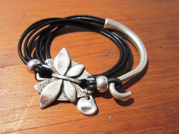 Custom Charm Silver Beaded butterfly Bracelet • Bohemian Handmade Jewelry • Personalized Custom jewelry Gift for Her & Birthday Gift