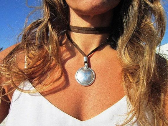 Best Selling items Silver Everyday Pendant Beaded Necklace • Boho Layered Chunky Necklace Gift for Her • layering Necklaces for Women