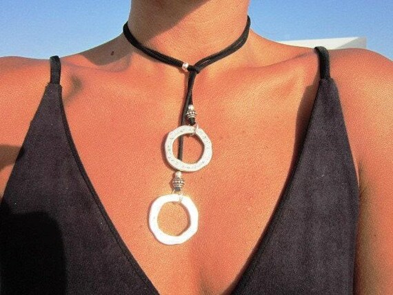 Couples Beaded Y Lariat Necklace Charm • Bohemian Handmade Jewelry Necklaces for Women • Personalized Jewelry Gift for Her • Birthday gift