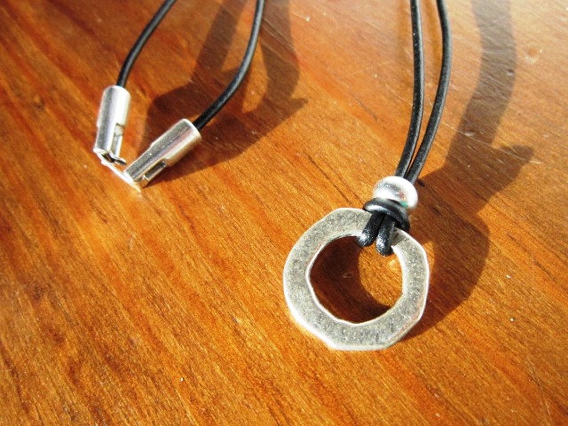 Gifts for Men Leather Necklace Mens Necklaces Mens Necklace Etsy