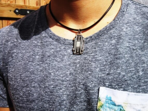 Personalized Gifts for Men – Necklace for Men Pendant Necklace Custom Handmade Jewelry Gift for Him