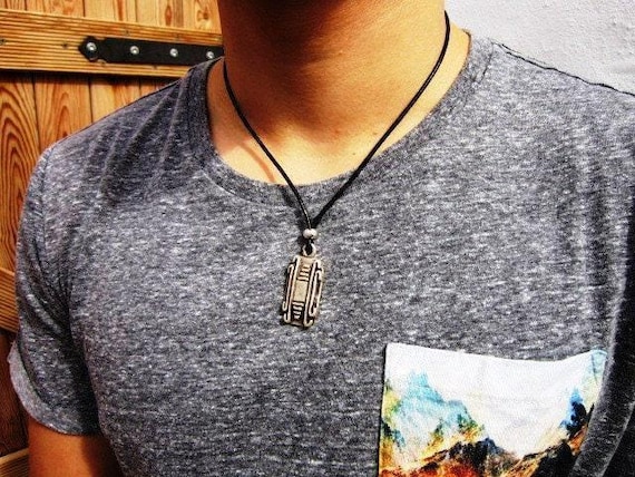 Personalized Gifts for Men – Couples Necklace for Men Pendant Necklace Custom Handmade Jewelry Gift for Him