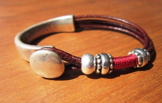 Colorful Hippie Wrap Bracelet  Unique Summer Beach Festival Jewelry