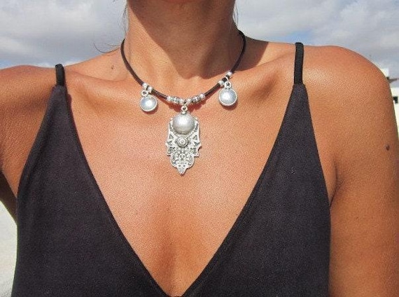 Handmade jewelry Necklace Gift for Her • Bohemian Best Selling Items Silver Necklaces for Women • Personalized Jewelry Birthday Gift for Her
