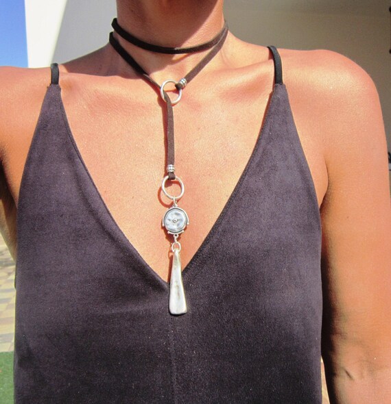 Silver Pendant Necklace birthday gift for Her or Mom • Personalized Gifts Anniversary Gift • Handmade Bohemian Jewelry Best selling items