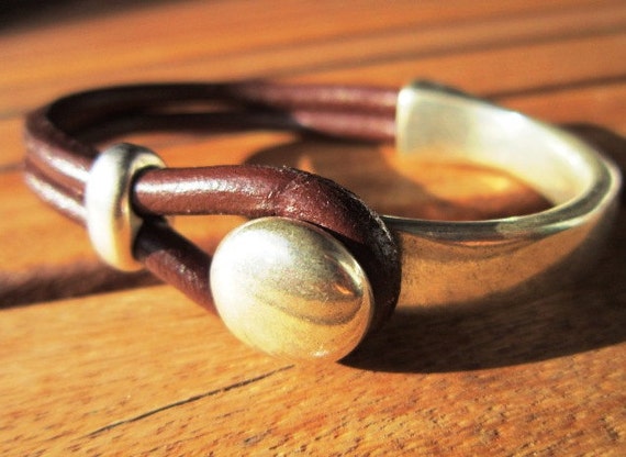 brown bracelet, easy bracelets, silver bracelet, charming bracelet, comfy Bracelets, jewelry, all day jewelry, accessories, charm Bracelet