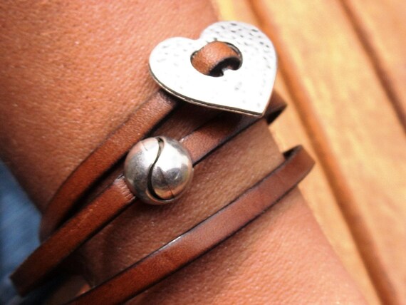 Leather & Silver Bracelets for Women • Matching Couple Bracelets • Custom bracelet Gift for women • Best Selling Items jewelry by Kekugi