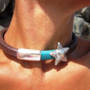 Lange Sommer Seestern Halskette Geschenk für Sie meistverkaufte Artikel • Sommer-Strand Muschel Schmuck Halsketten für Frauen • Geschenk für Sie Topseller