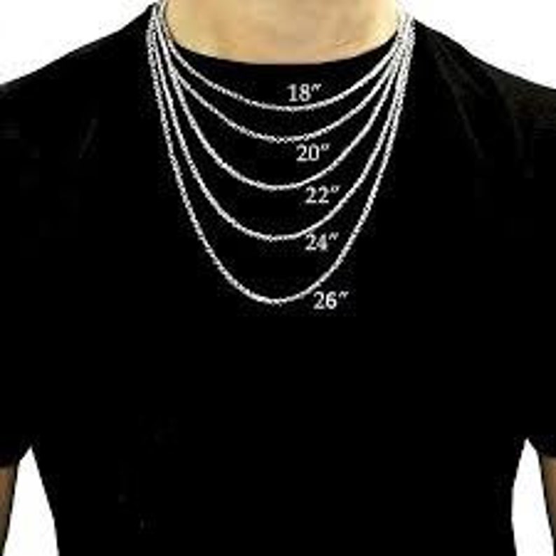 Mens Necklace Pendant Personalized Gift for Men Silver Etsy