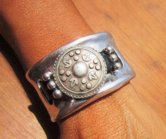 Beaded Leather Bracelet Personalized Gifts • Silver Custom Bracelet • Personalized Handmade Jewelry Gift for Her by Kekugi Bohemian jewelry