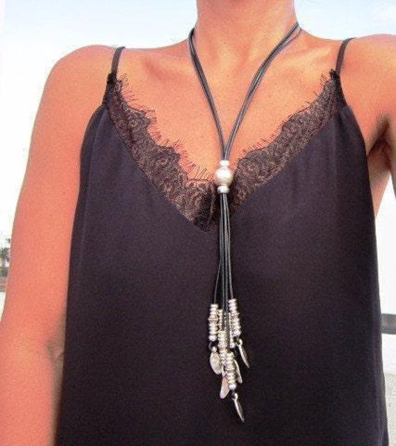 Long Pendant Necklaces for Women Best Selling Items • Unique Chunky Pendant Necklace • Personalized summer Jewelry Gifts for Her