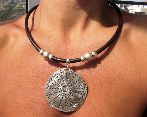 Custom Statement Silver Beaded Necklace with Charm for Summer • Custom Personalized Jewelry • Best Selling items Gift for Her