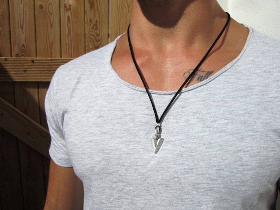 Men Leather Necklace 