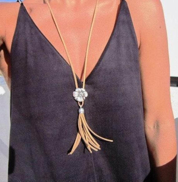 Best selling items Silver Everyday Pendant Beaded Necklace • Long Layered Chunky Necklace Gift for Her • Necklaces for Women by Kekugi