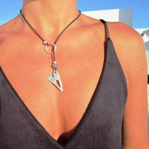 Handmade Couples Heart Necklace • Y lariat Necklace for Mama • Personalized Bohemian Jewelry Gift for Her • Birthday Gift for mom or Mama