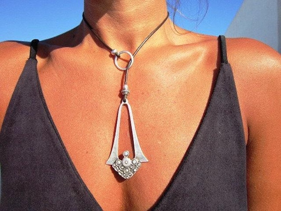 Boho Y lariat Necklace • Beaded Couples Necklace gift for Her • Bohemian personalized Handmade Jewelry • Best selling items by Kekugi