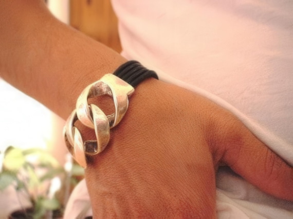 stacking bracelet, stacked bracelets, stack bracelet, beads bracelet, womens bracelets, leather bracelet, wrist accessories, silver bracelet