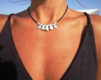 Collar colgante de verano hecho a mano, regalo para ella • Collares estilo boho más vendidos para mujer • Regalo de joyería personalizado para ella