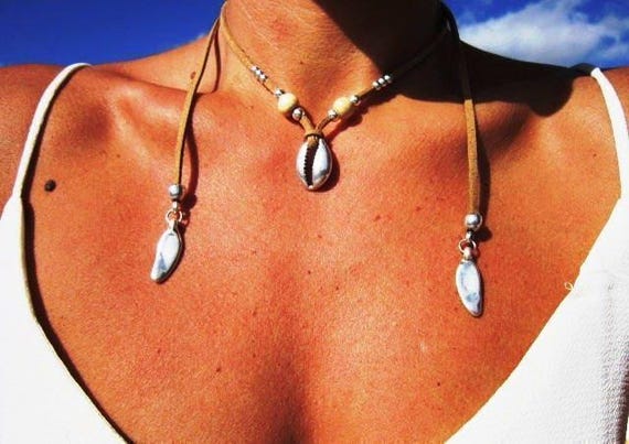 Summer Sea Shell Necklace Gift for Her Best Selling Items • Summer Beach Shell Jewelry Necklaces for Women • Gift for Her top sellers