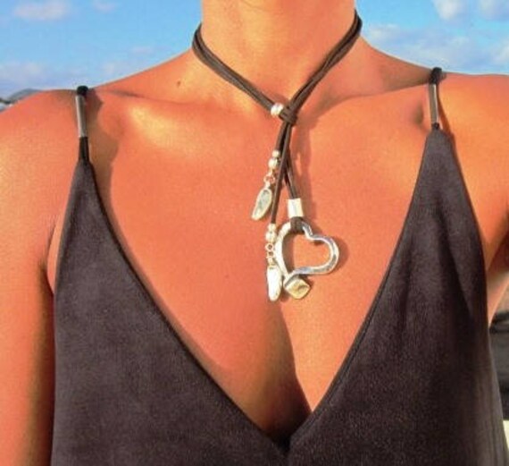 Unique heart necklaces deals