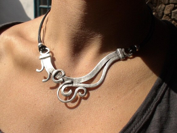 Chunky Pendant Necklace • Personalized Handmade Jewelry Necklaces for Women • Unique Cute Trendy necklace Best Selling Items