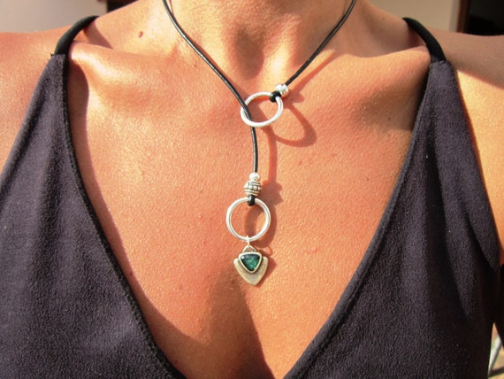 statement necklace lariat, silver beaded necklaces for women