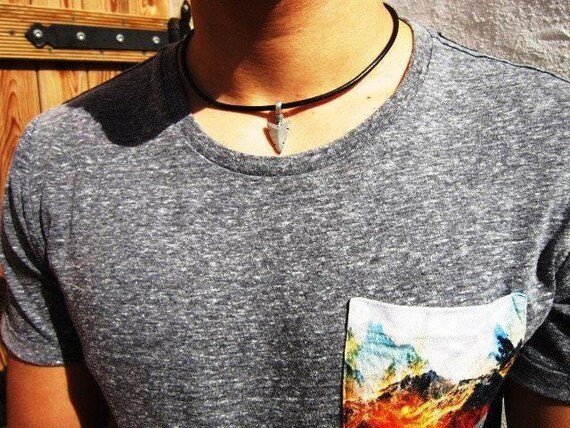 Personalized Gifts for Men – Couples Necklace for Men Pendant Necklace Custom Handmade Jewelry Gift for Him