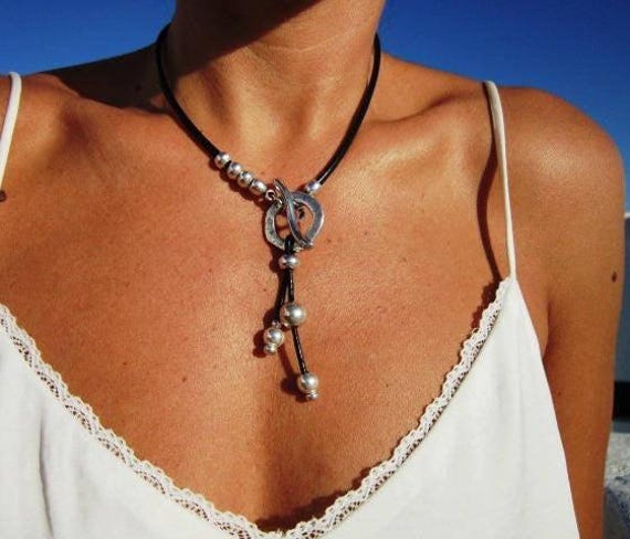 Cute Handmade necklace Custom made • Unique Customized Couples Necklace • Personalized Gifts Anniversary Gift for Her  by Kekugi