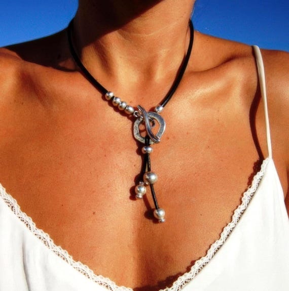 Cute Handmade necklace Custom made • Unique Customized Couples Necklace • Personalized Gifts Anniversary Gift for Her  by Kekugi