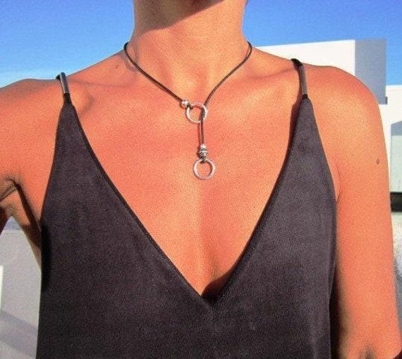 Dainty Y lariat Necklace with charm Couples Necklace • Beaded Necklaces for Women • Personalized Jewelry Gifts • Gift for Her Top sellers