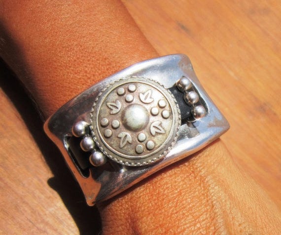 Personalized Leather & Silver Beaded Bracelet Gifts • Handmade Bohemian Jewelry • Birthday Gift or Custom Jewelry Gift for Her by Kekugi