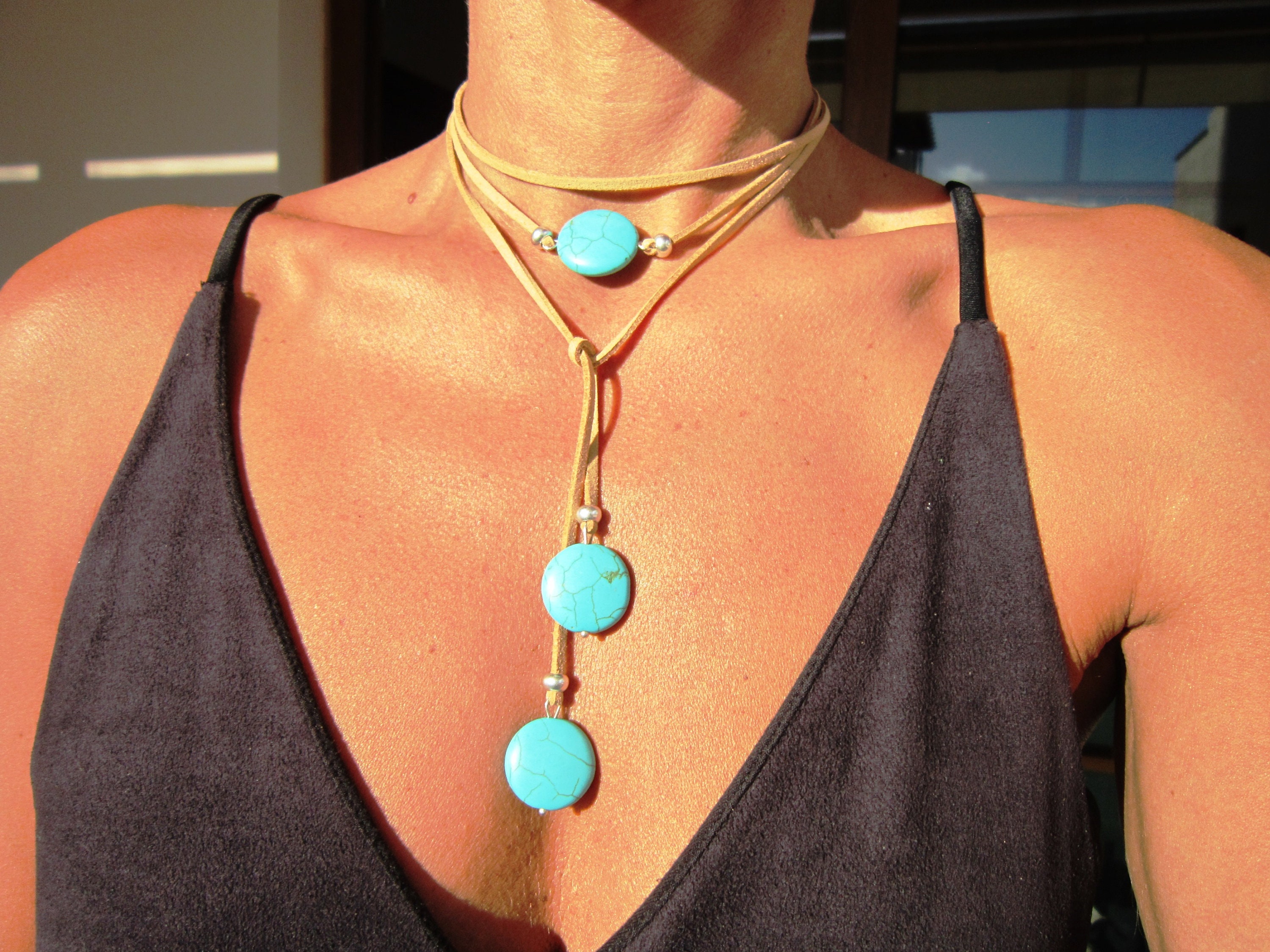 Wrap Turquoise Statement Necklaces for 