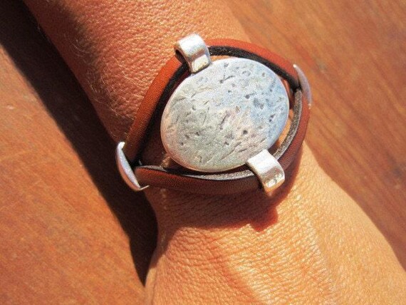 Leather & Silver Bracelets for Women • Matching Couple Bracelets • Custom bracelet Gift for women • Best Selling Items jewelry by Kekugi