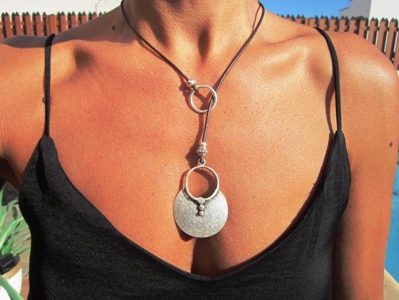 statement necklace lariat, silver beaded necklaces for women