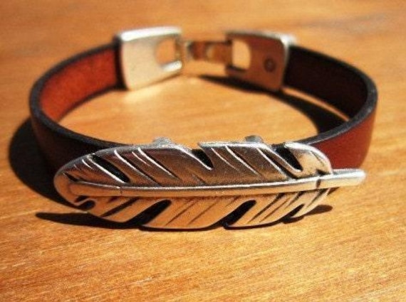 Leather & Silver Charm Beaded Bracelet • Handmade Jewelry Gift for Her • Custom Bracelet Gift • Personalized Jewelry Gifts by Kekugi