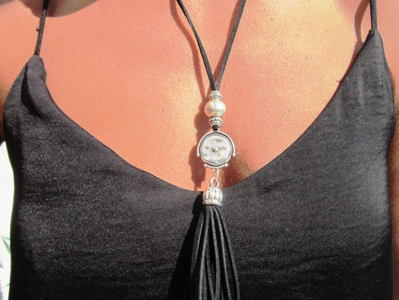 statement necklace, silver necklaces for women boho jewelry