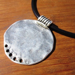 Boho jewelry, bohemian jewelry, hippy jewelry, bohemian necklaces, boho necklaces, silver jewelry, fashion jewelry, womens leather necklace image 2