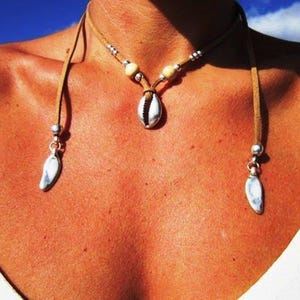 Summer Sea Shell Necklace Gift for Her Best Selling Items • Summer Beach Shell Jewelry Necklaces for Women • Gift for Her top sellers