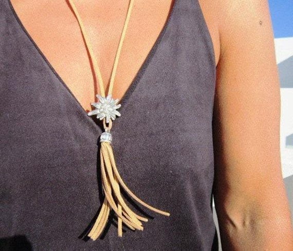 Matching Necklaces for Women • Statement Charm Long Necklace • Birthday gift, anniversary or mom gift • Bohemian Handmade jewelry