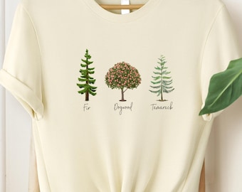 Subtle FDT Tree Shirt, Anti MAGA Nature Tee, Hidden Protest Shirt, National Park Lover Gift, Anti Trump Clothing for Hikers