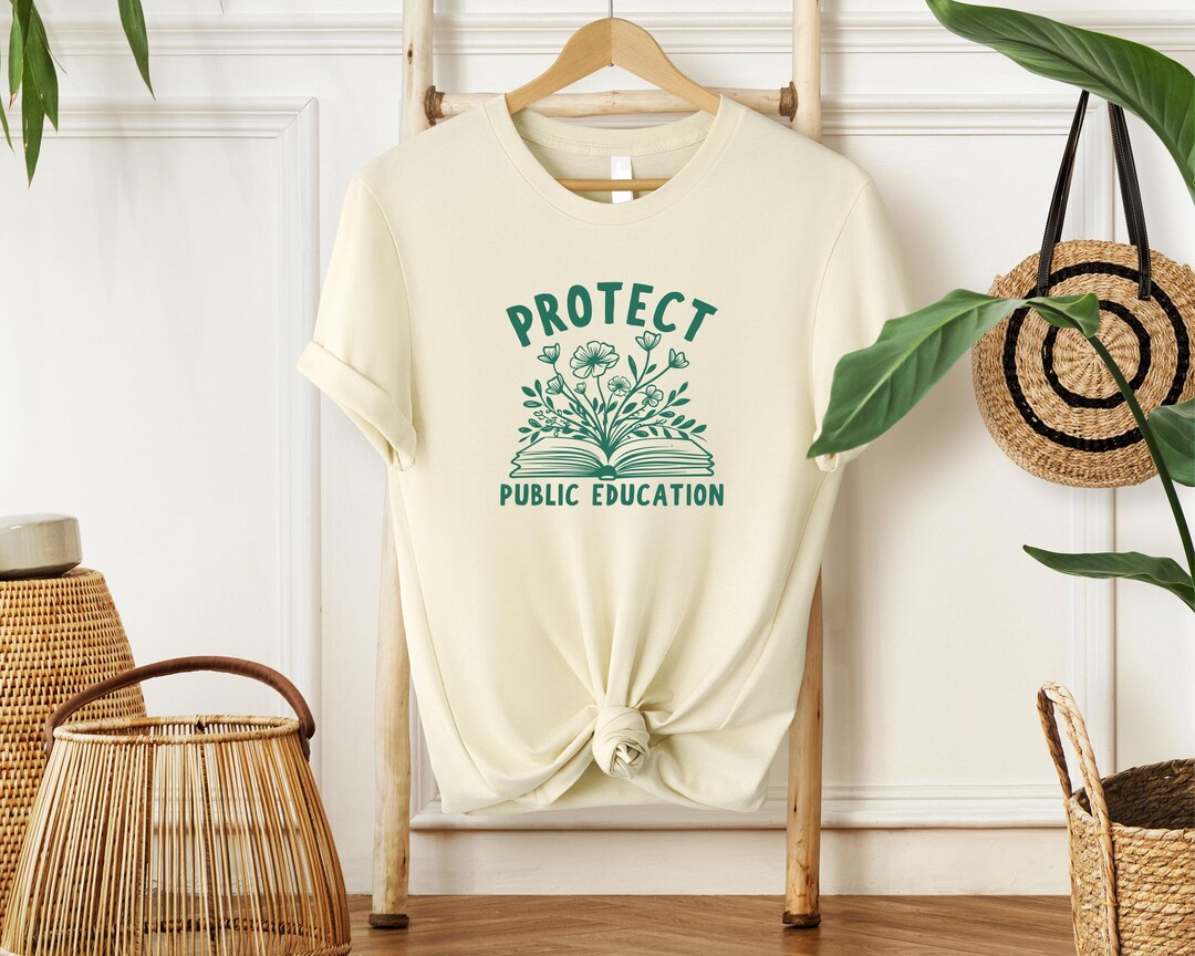 Protect Public Schools Tshirt, Teacher Protest Tee, Education Activist