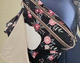 Hands-Free Diaper Bag | Floral Collection