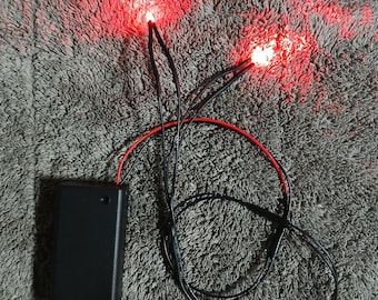 LED Pre Wired Light Kit For Terminator Skull