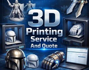 3D Printing Quote And Service, Resin Printing Service, FDM Printing Service