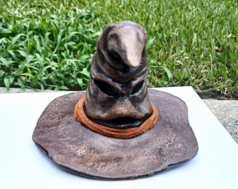 Wizard Sorting Hat, Potterhead Gift For Hogwarts Fan Art, Wizard Cosplay Costume Prop Accessory, Witch Hat For Fantasy