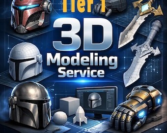 3D Modeling Services, Custom 3D Modeling And Sculpting Services, Tier 1 Modeling Service